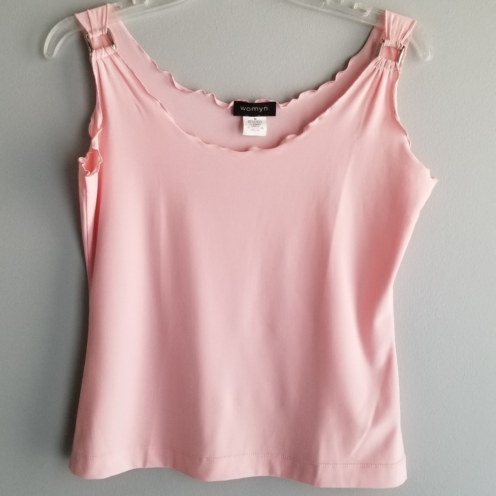 Womyn Brand Pink Tank Top Size M